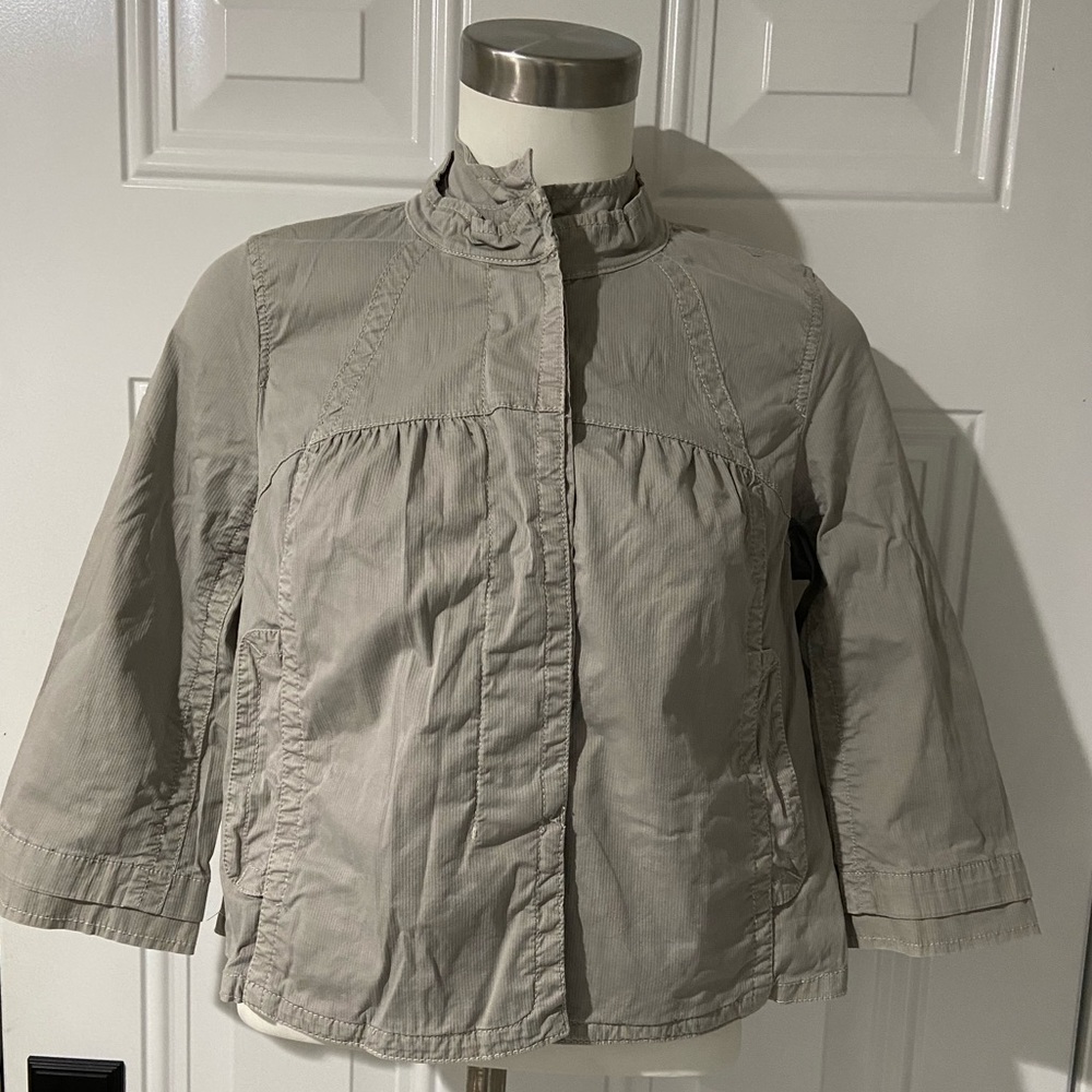 eddie bauer ladies size small gray jacket